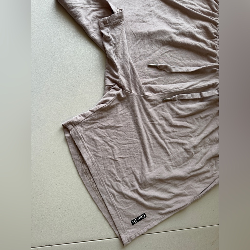 COMFRT Women's Athletic Shorts in Light Pink - Picture 2 of 8